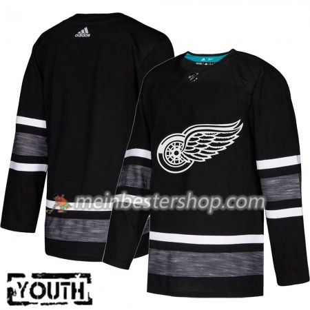Detroit Red Wings Blank 2019 All-Star Adidas Schwarz Trikot Authentic - Kinder
